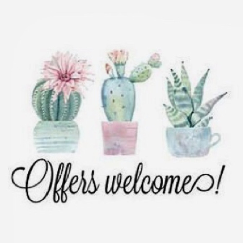 All offers are welcomed! 💕